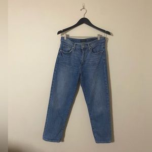 Banana Republic Mid-Rise Straight Denim Jeans